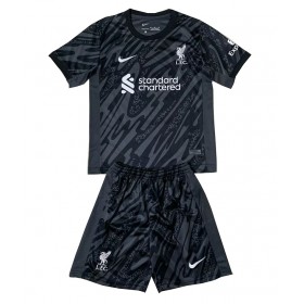 Liverpool Målvakt Hemmakläder Barn 2024-25 Kortärmad (+ Korta byxor)